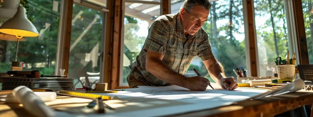 a man writing on a paper