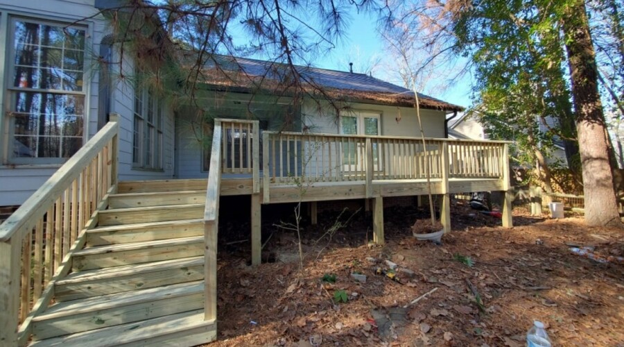 Design Solutions for Deck Project in Emerald Chase, NC