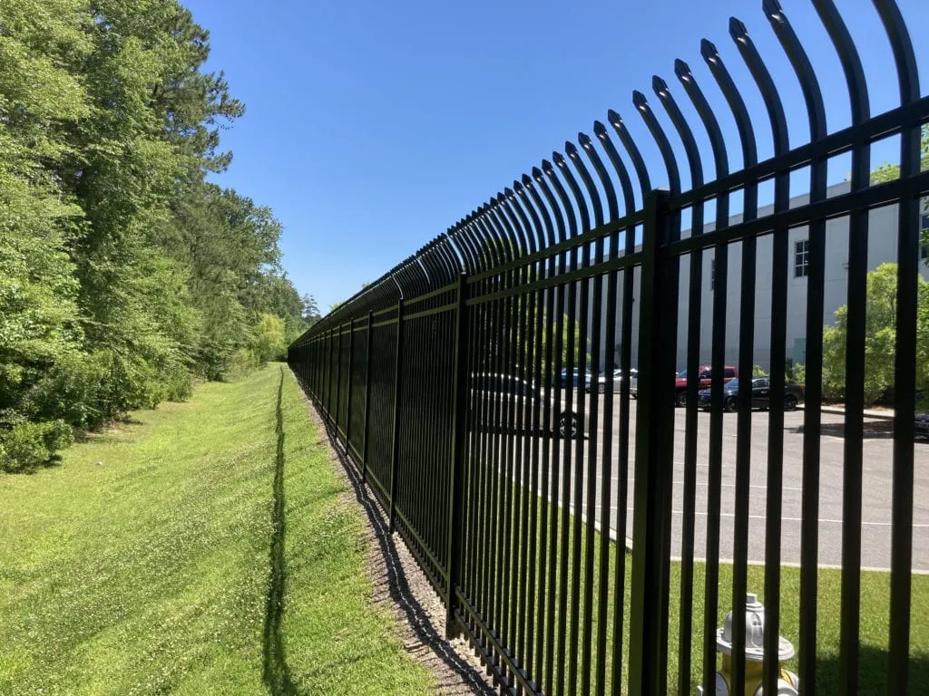 Ornamental Aluminum Business Fencing