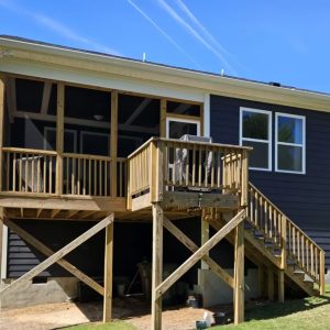 Second Story Screen Porch Clayton NC