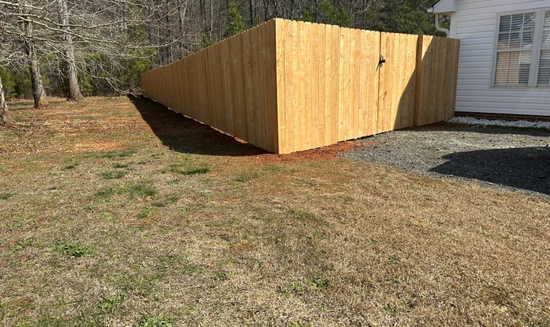 Wood Fence Privacy Fence