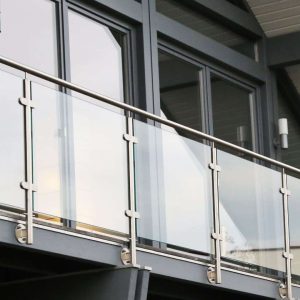 glass railing aaa fence deck