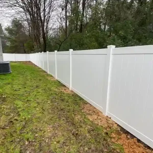 High-Privacy Vinyl Fence Raleigh